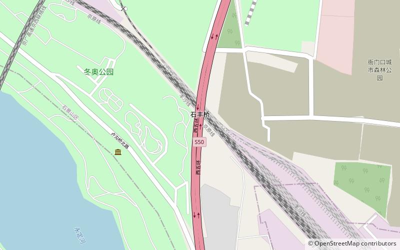 Shifeng Bridge location map