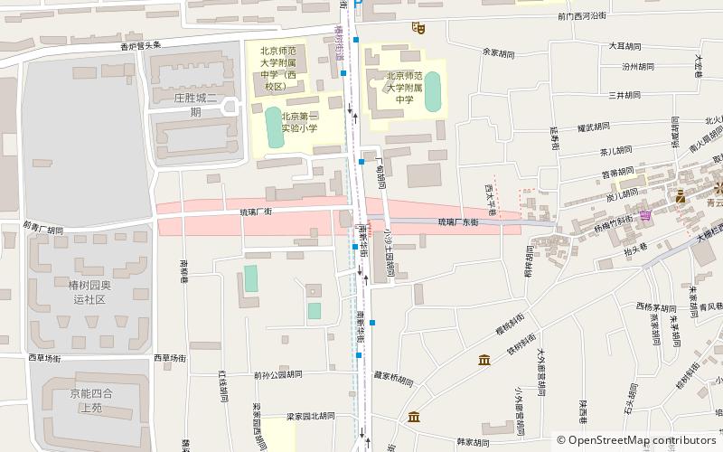 Liulichang location map
