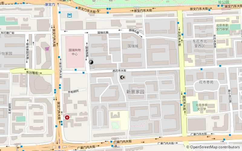 fire god temple beijing location map