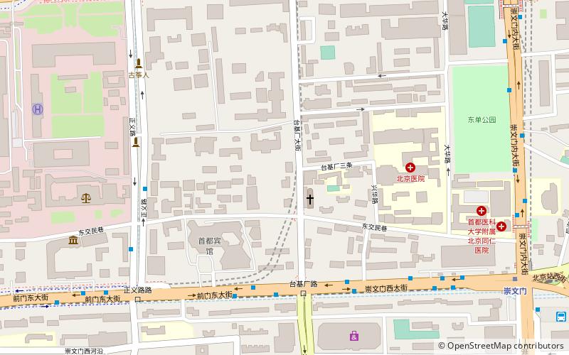beijing police museum location map