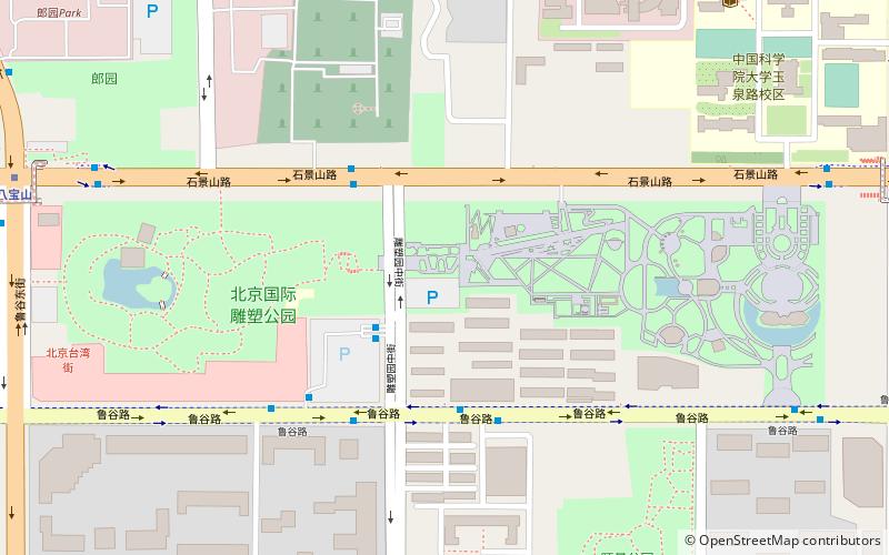Beijing International Sculpture Park location