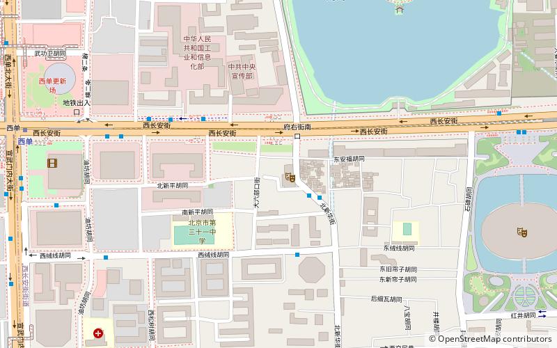 Beijing Concert Hall location map