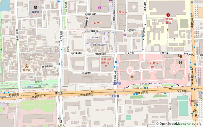 Beijing Mall location map