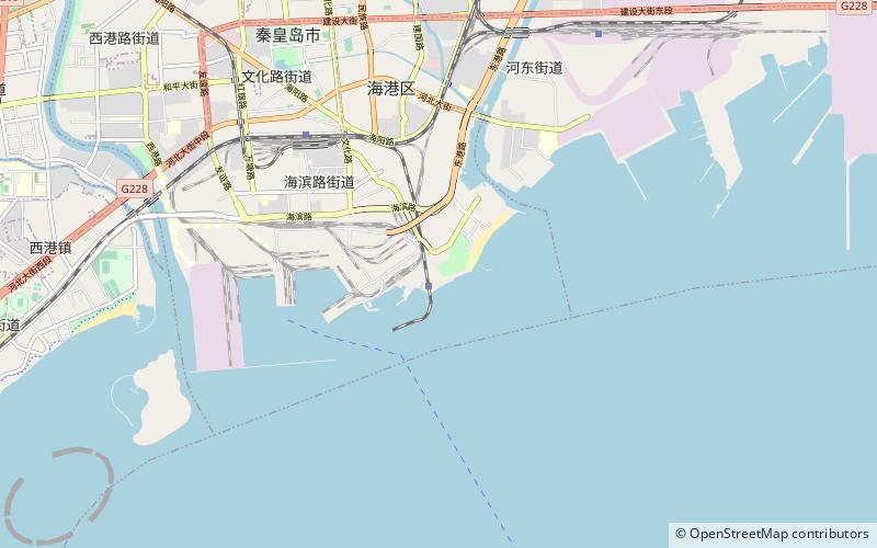 dvorec muzej cin sihuana qinhuangdao location map