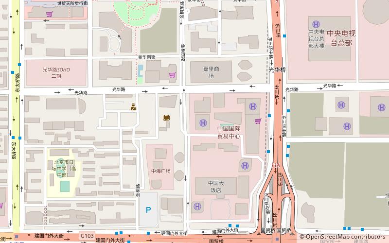 China World Trade Center III location map