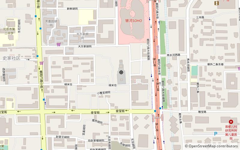 Zhihua Temple location map