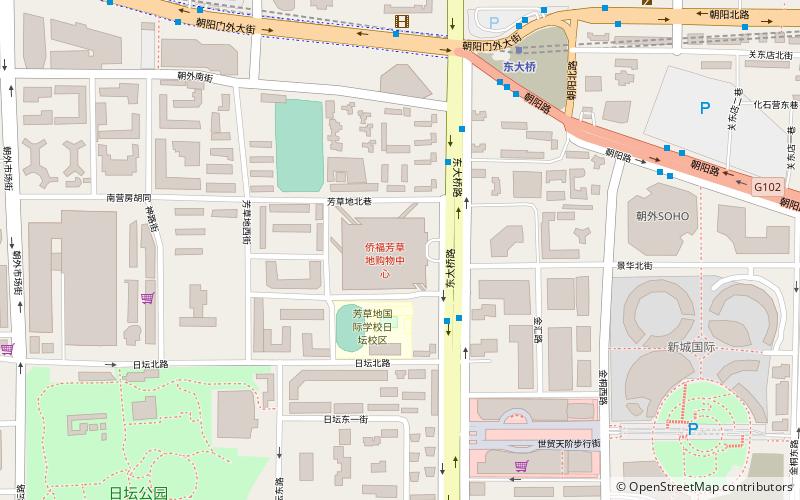 Parkview Green FangCaoDi location map