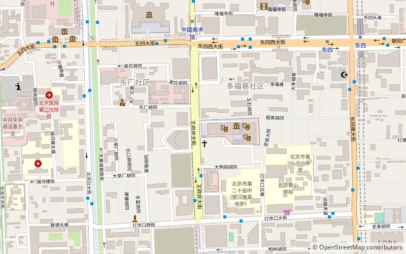 Beijing Capital Theatre location map