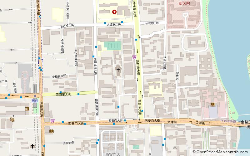 Katedra Xishiku location map