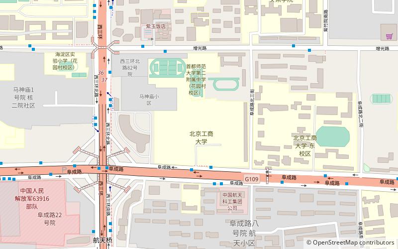 Beijing Technology and Business University location map