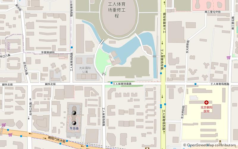 blue zoo beijing pekin location map