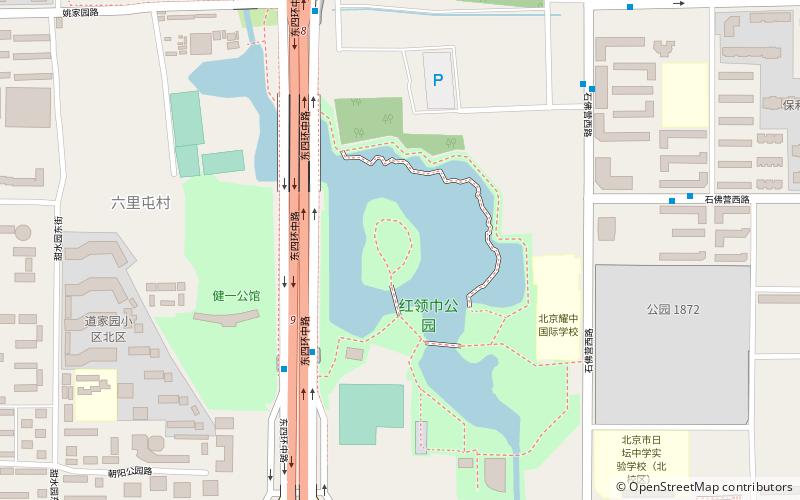 Honglingjin Park location map