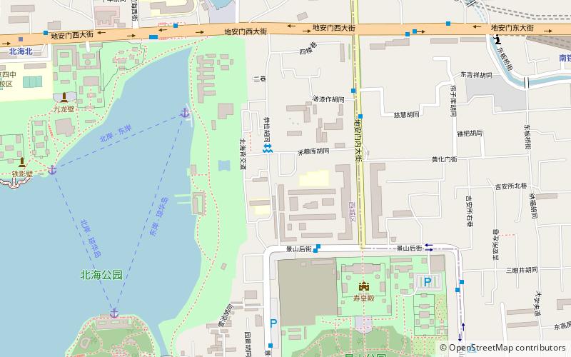 temple of heaven beijing location map