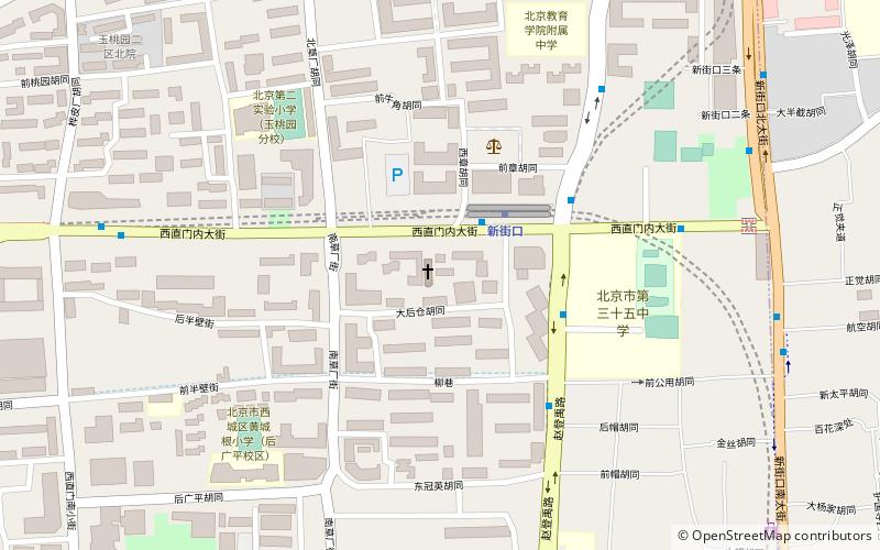 Kościół Xizhimen location map