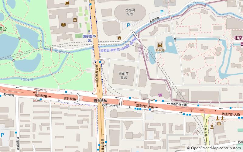 Palais omnisports de la capitale de Pékin location map
