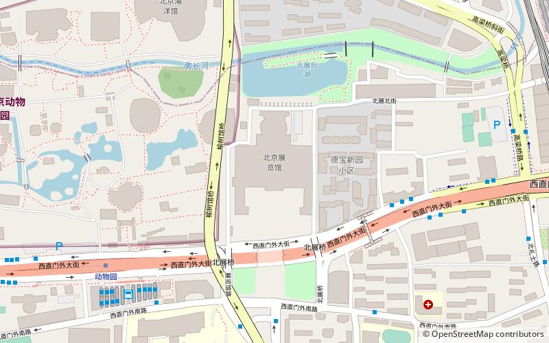Beijing Exhibition Center location map