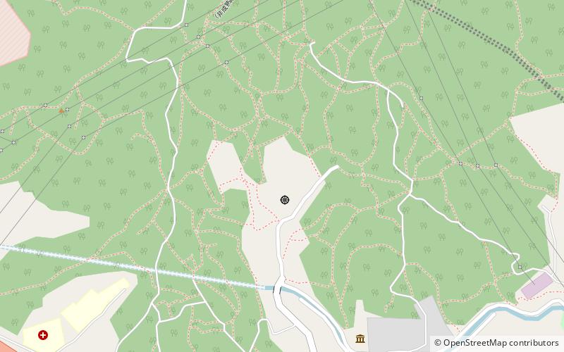 fahai temple forest park peking location map
