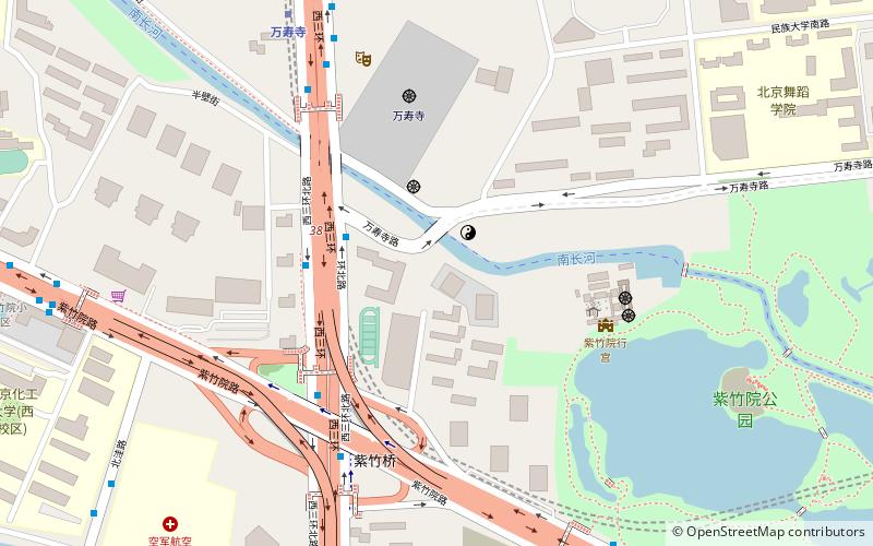 Zizhuyuan Subdistrict location map