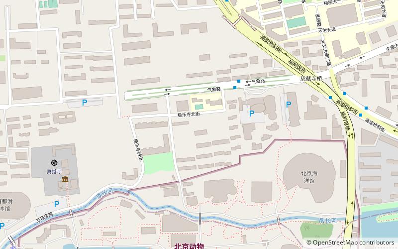 Zhenjue Temple location map