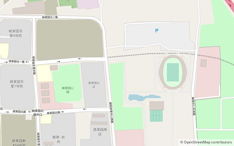 Liuzhou Sports Centre location map