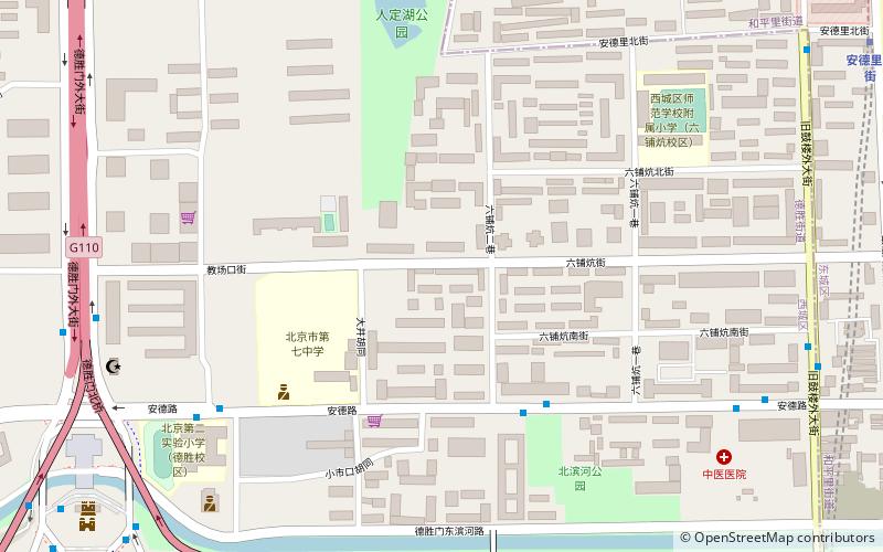 fayuan mosque khanbaliq location map