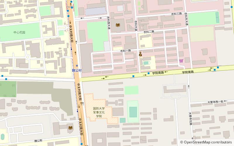 weigongcun beijing location map