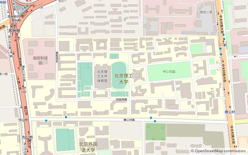 Technische Universität Peking location map
