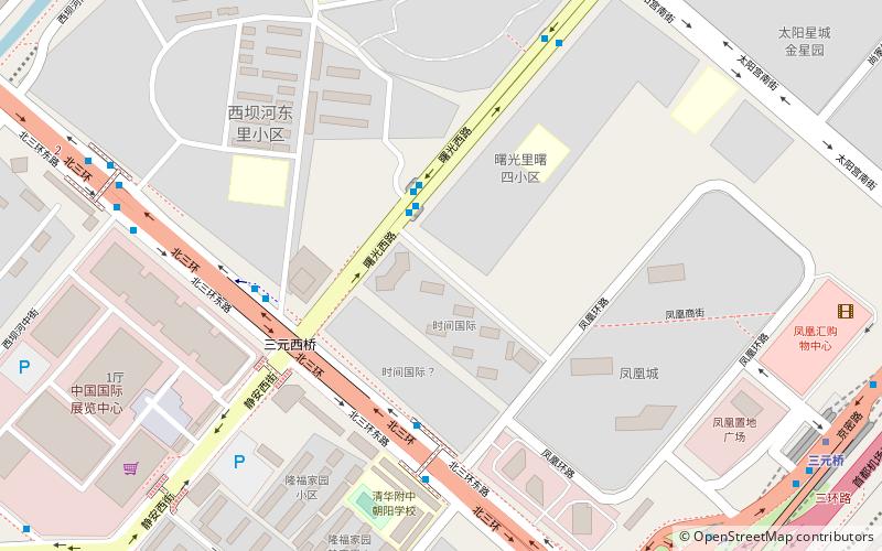 China International Exhibition Center location map
