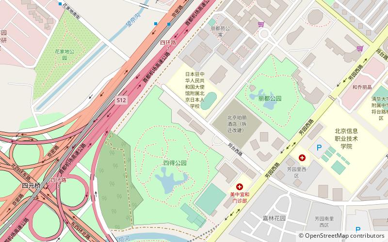 Siyuan Bridge location map