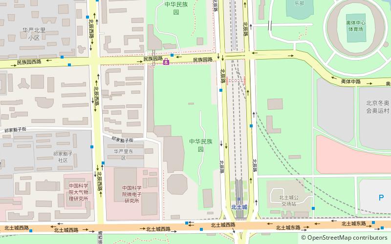 china ethnic culture park pekin location map