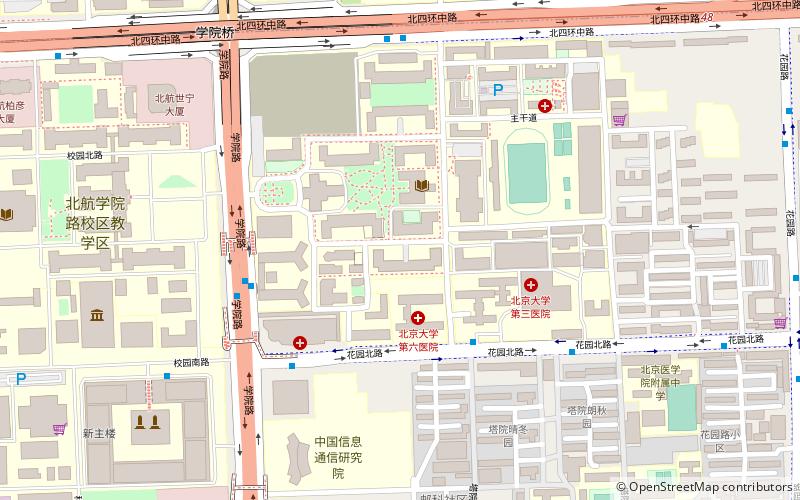 Beijing Air and Space Museum location map