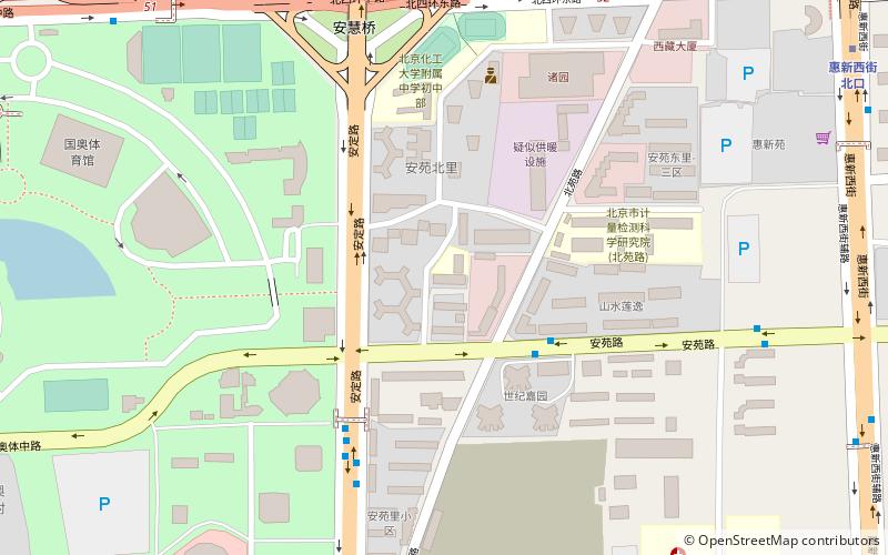 Yayuncun Subdistrict location map