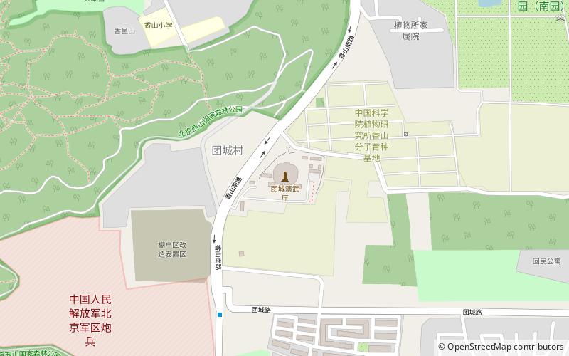 Tuancheng Fortress location map