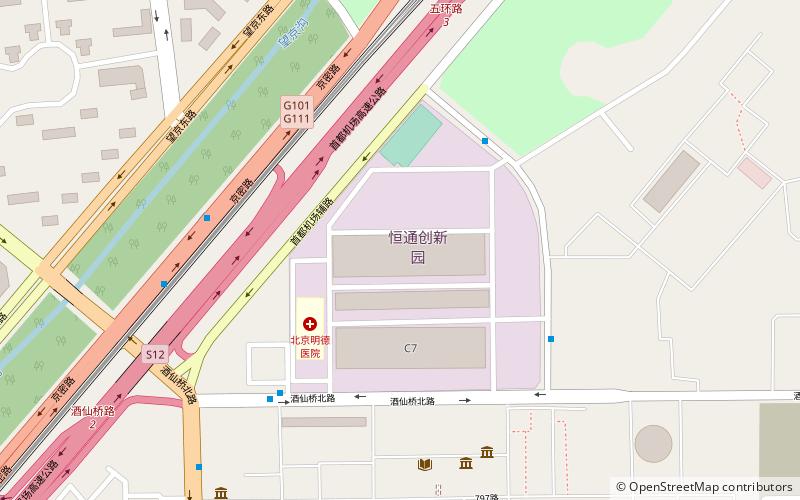UCCA Center for Contemporary Art location map