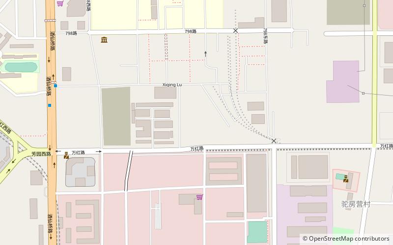 Dashanzi location map