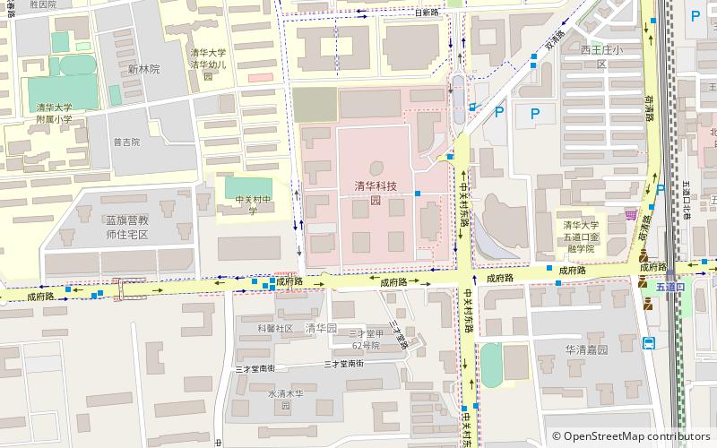 Wudaokou location map