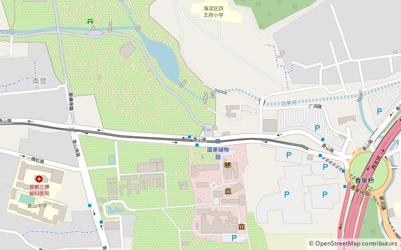 beijing botanical garden location map