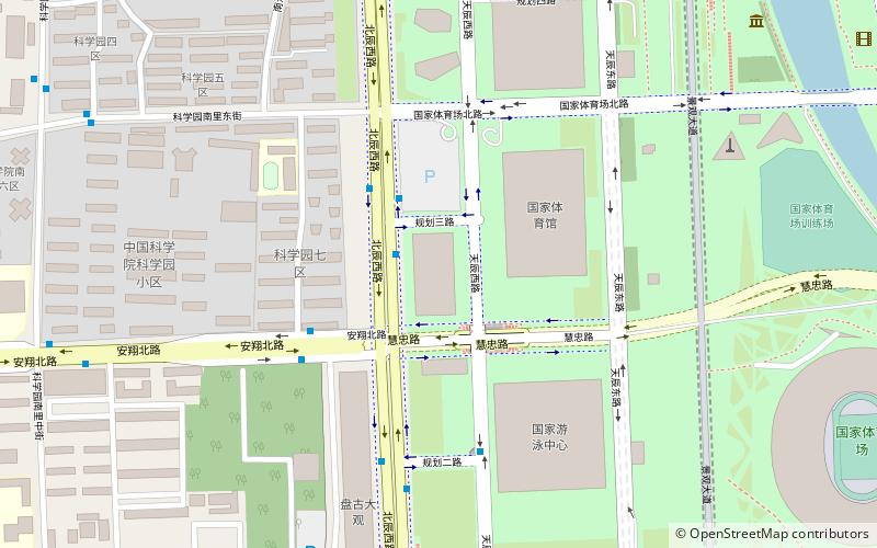 Digital Beijing Building location map