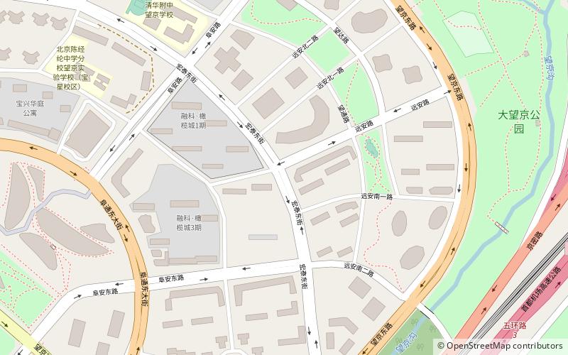 Wangjing SOHO location map