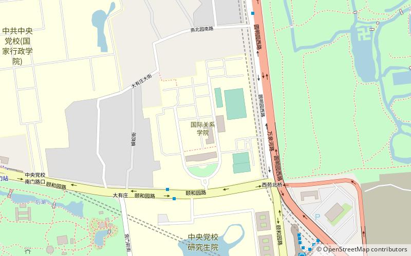 university of international relations peking location map