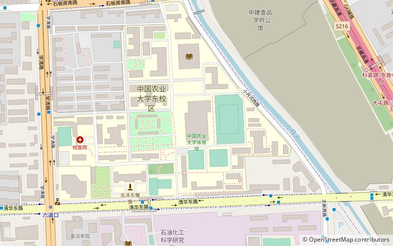 China Agricultural University Gymnasium location map