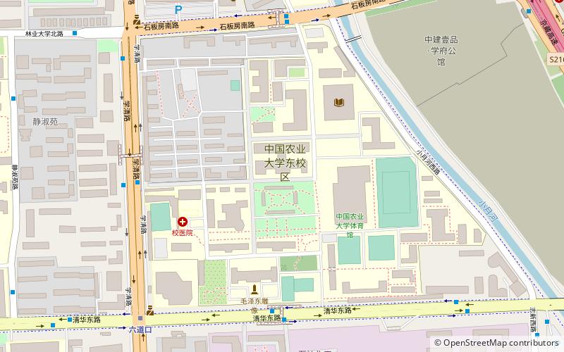Universidad de Agricultura de China location map