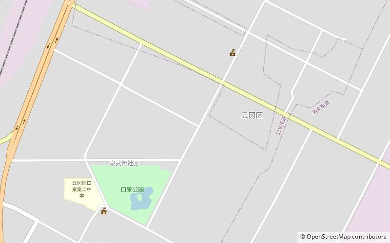 Yungang location map