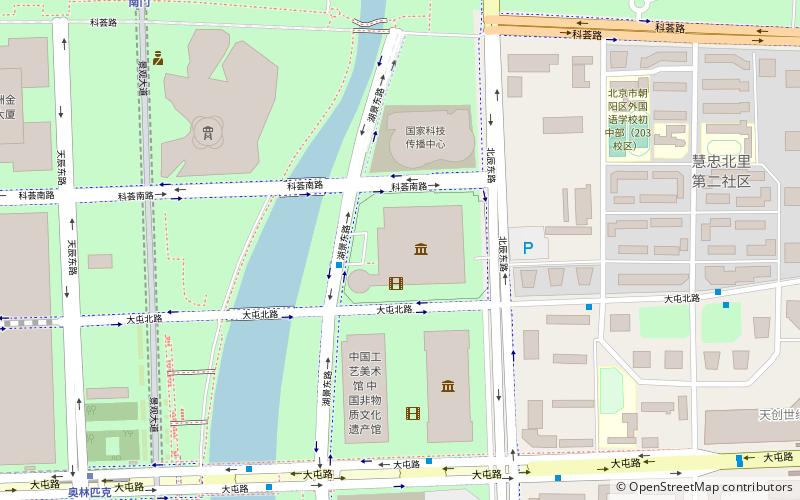 china science and technology museum pekin location map