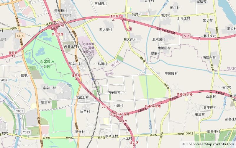 Beijing Jockey Club location map