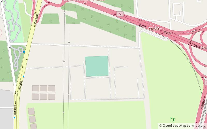 Chaolai Football Centre location map