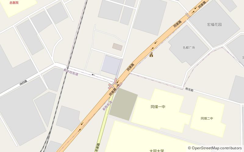 kuangqu datong location map