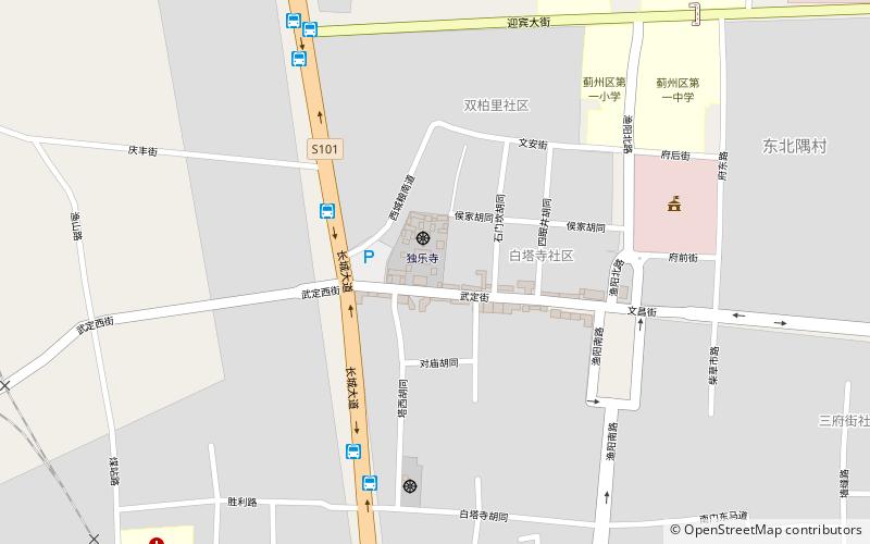 Temple Dule location map