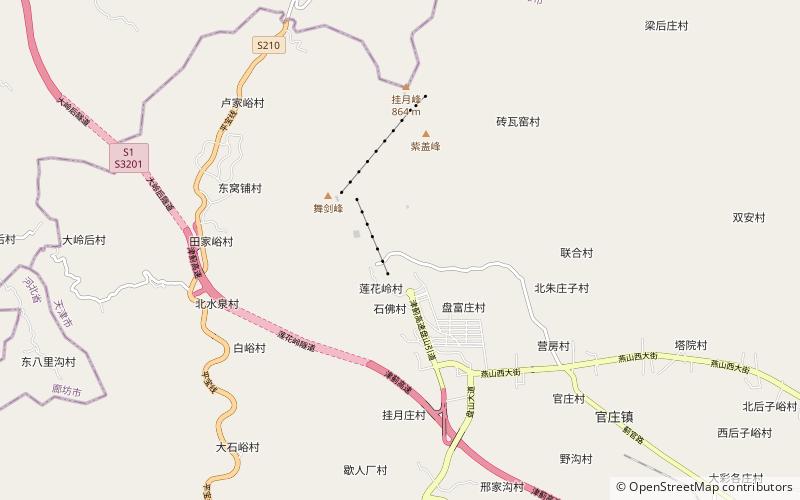 Mount Pan location map