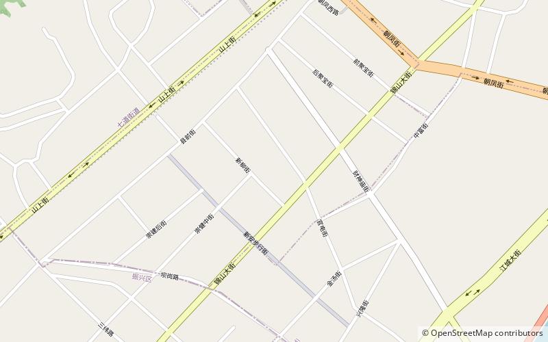 yuanbao district dandong location map